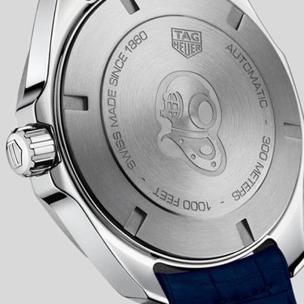 Replica TAG Heuer Aquaracer Men Automatic Blue Rubber Watch WAY201P.FT6178